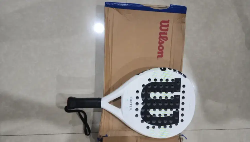 Raket tenis padel Wilson optix V1 2025 like new