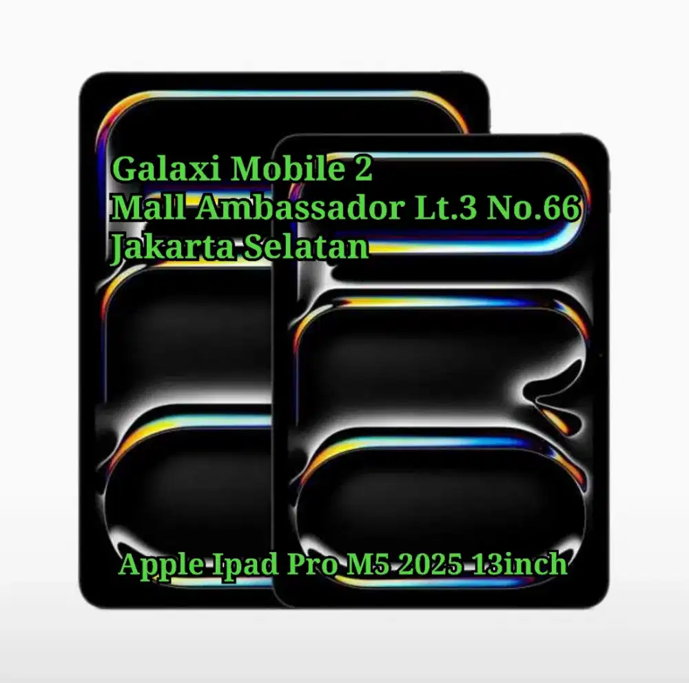 Apple Ipad Pro M5 13 inch Wifi 256GB Bisa Cash Kredit Tukar Tambah