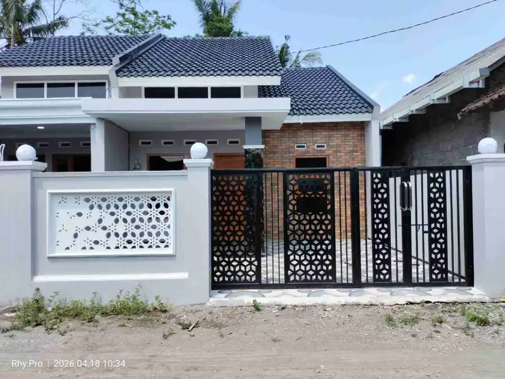 RUMAH BARU MINIMALIS DI DEKAT EXIT TOL PURWOMARTANI KALASAN SLEMAN YOGYAKARTA