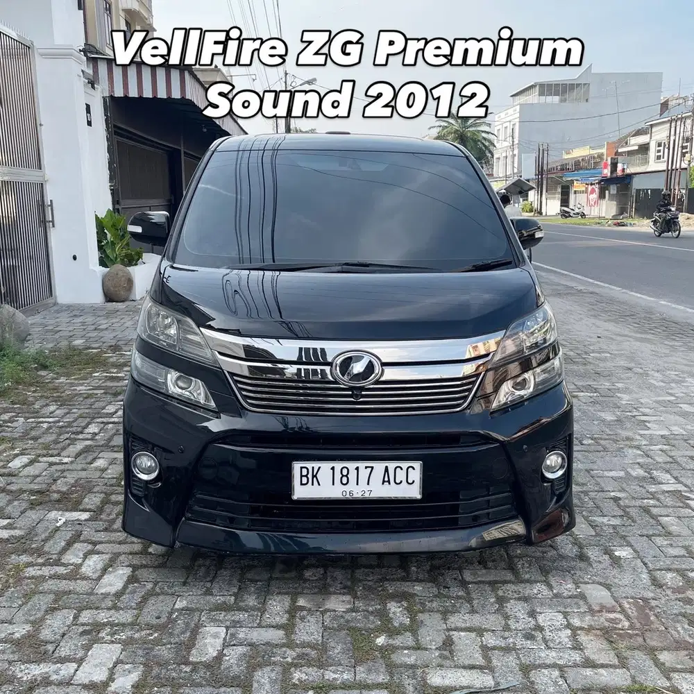 Toyota Vellfire 2012 Bensin