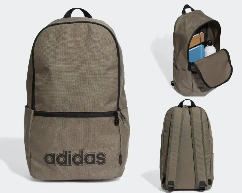 Tas Adidas Ori - Lifestyle Classic Foundation Backpack Unisex Green