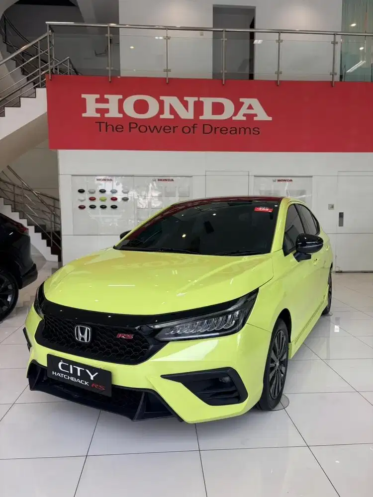 City hatchback electric lime tt