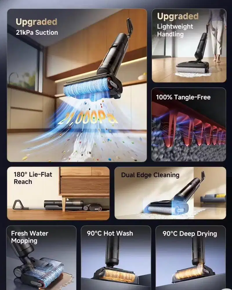 Vacuum Wet & dry Dreame H12 GT