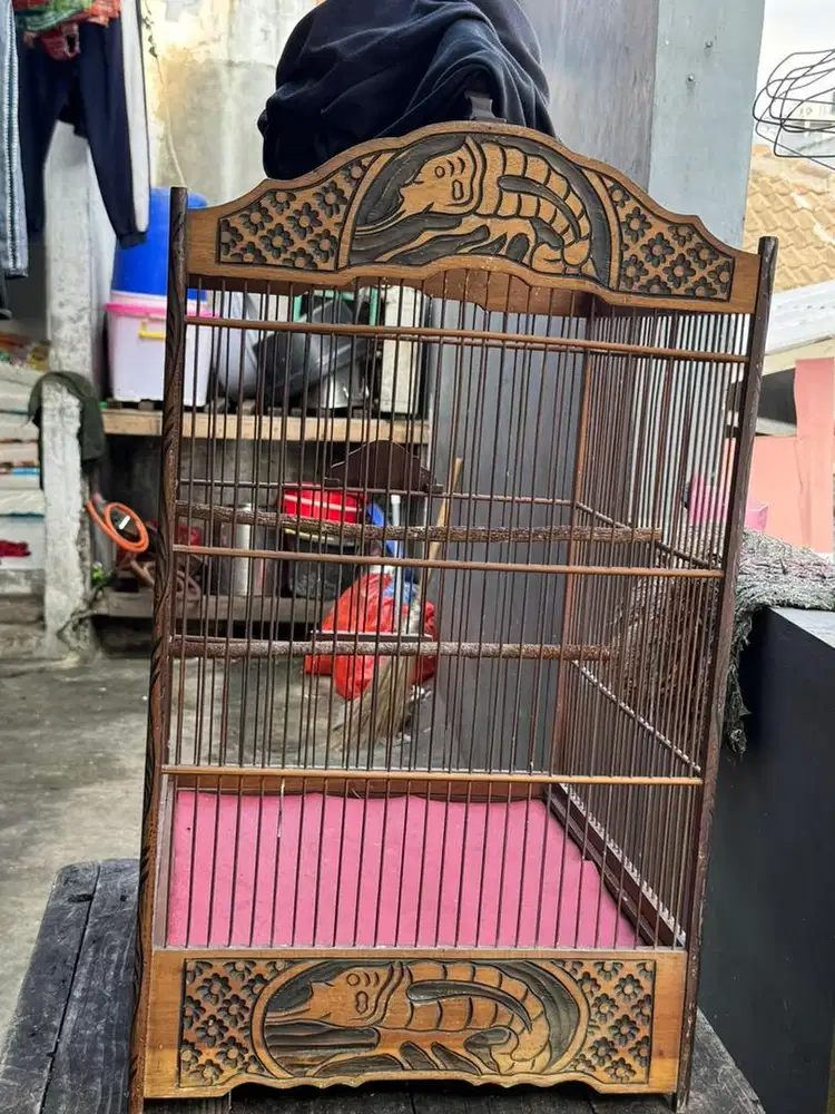Kandang ukir jati no 1