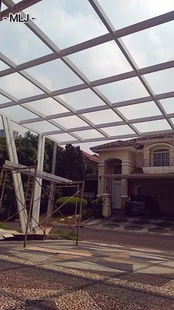 Kanopi Canopy, Tralis, Railing, Tangga, Pagar, Atap Baja, Kitchen Set