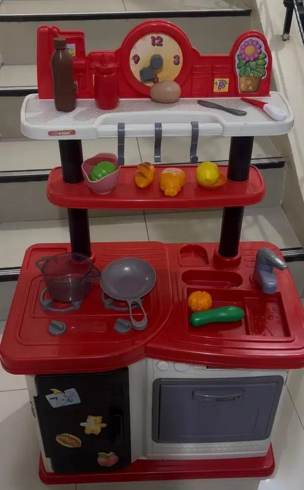 Mainan Dapur + Peralatan Lengkap