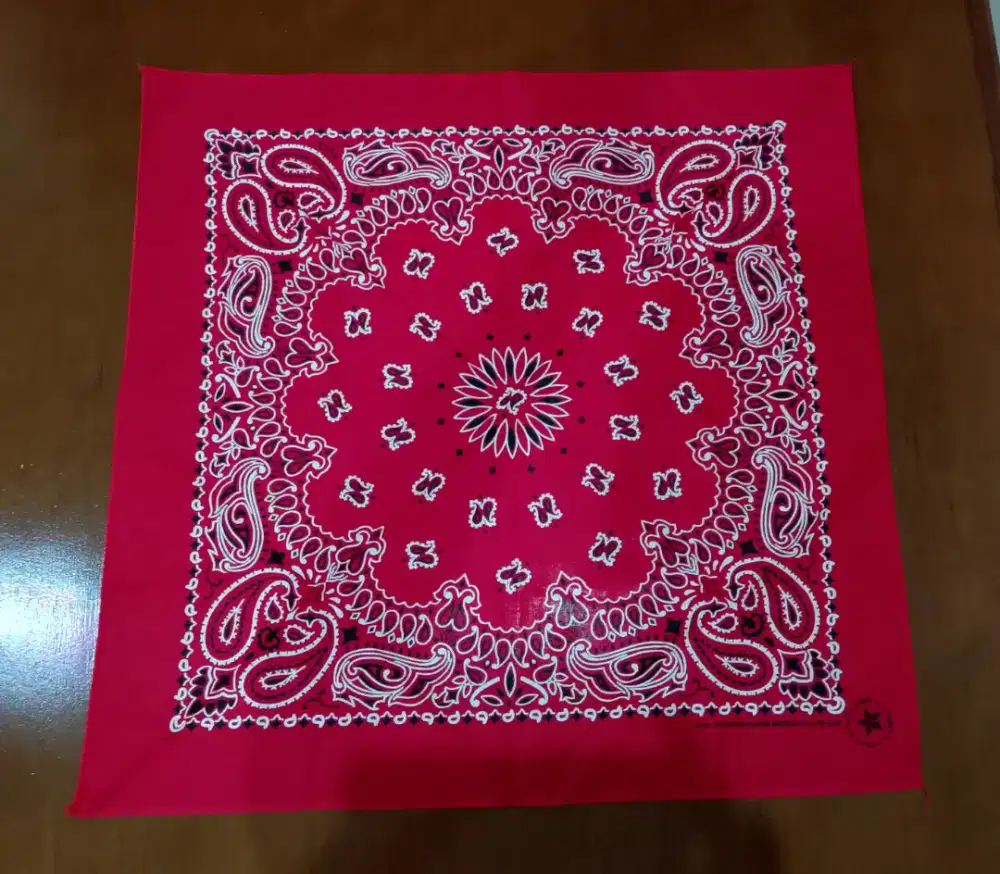 Bandana legend vintage Hav-A-Hank ukuran 55x55cm made in USA