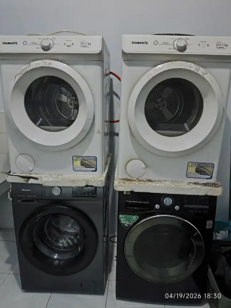 DIJUAL CEPAT Mesin Cuci ex Laundry 6bln