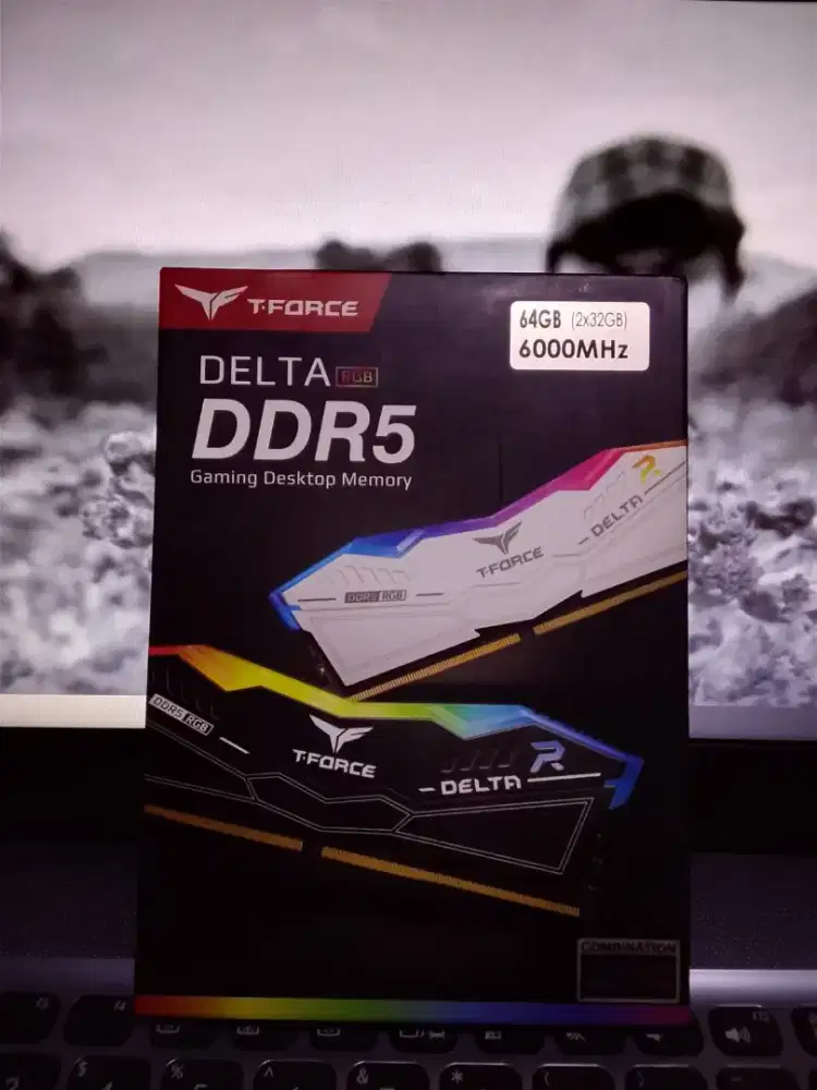 T-FORCE DELTA RGB DDR5 GAMING DESKTOP MEMORY 64GB (2X32GB) 6000MHz