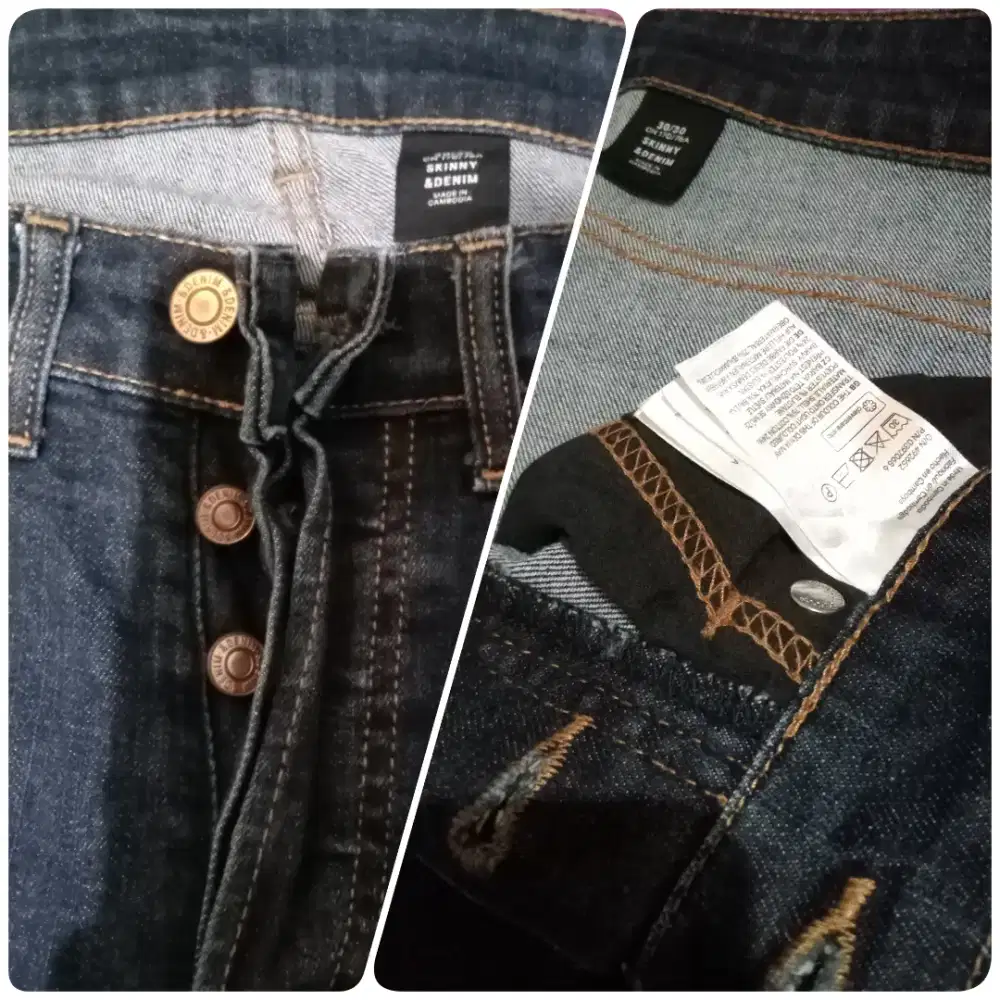 Garment_ Jeans full kancing