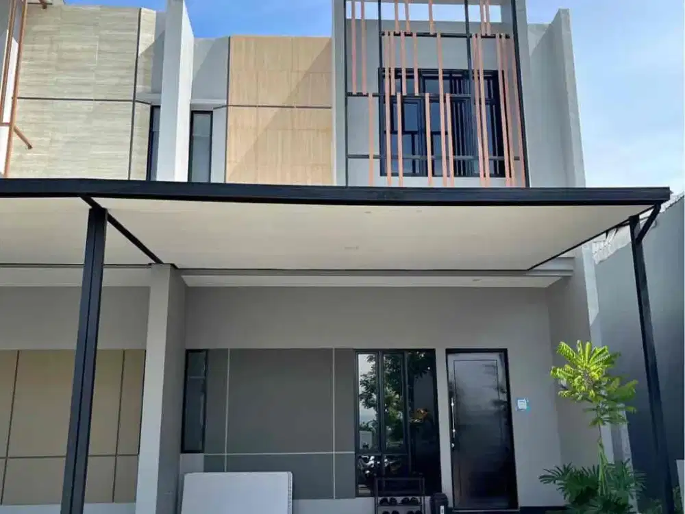 Rumah 2 Lantai Hertasning Baru Type 60 Modern Estate Bonus Vespa