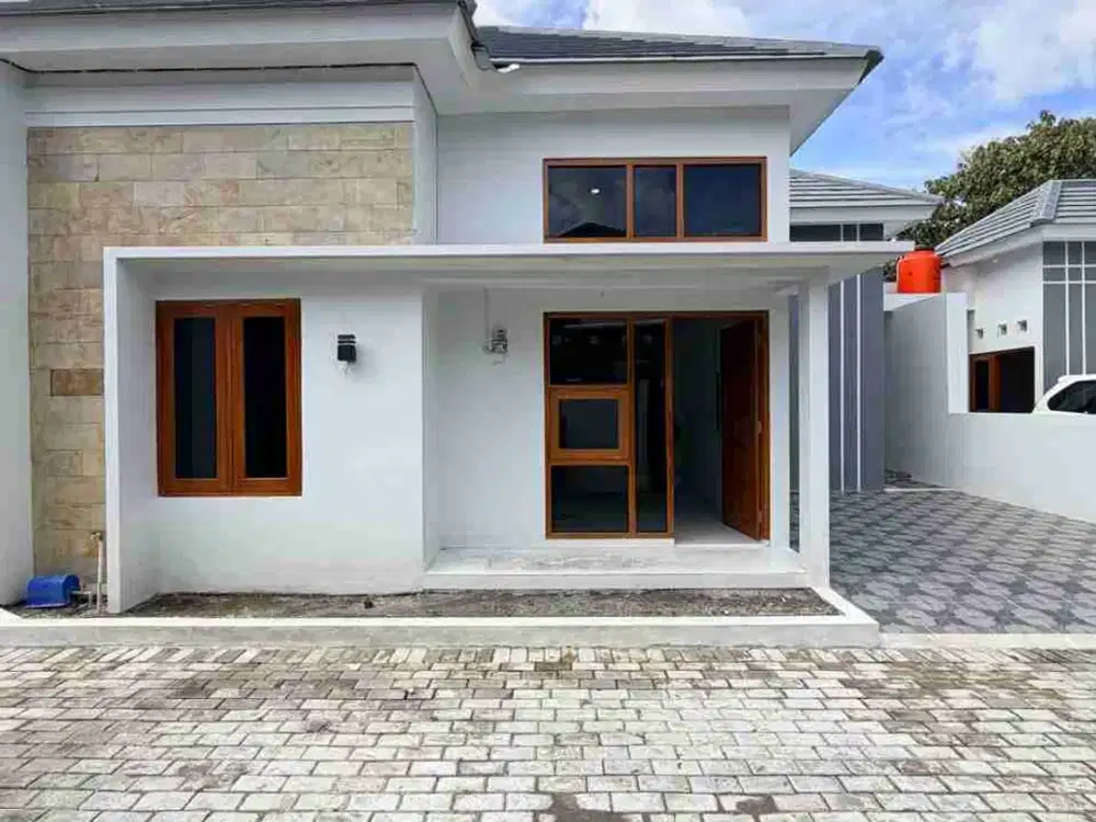 RUMAH CANTIK MODERN KEKINIAN DALAM MINI CLUSTER DI MRISI TIRTONIRMOLO KASIHAN BANTUL