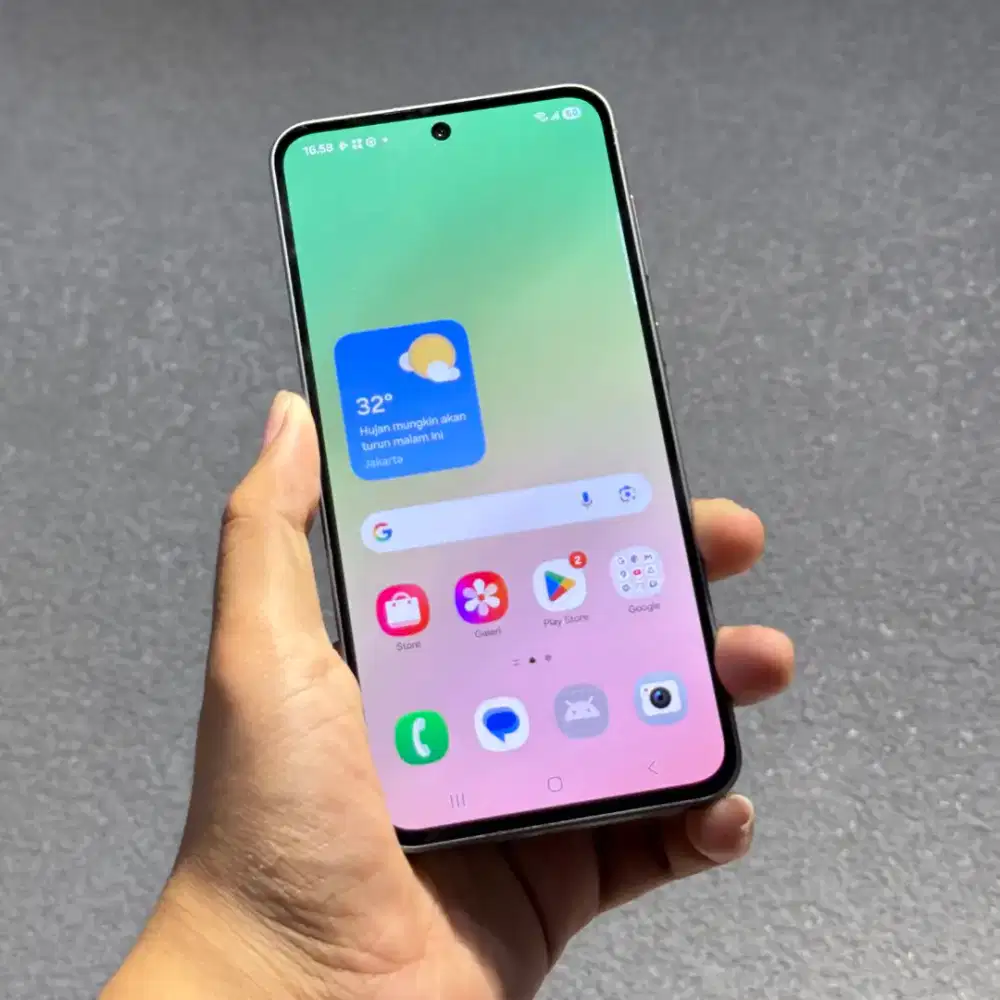 Samsung A56 5G 8/256GB [ Graphite ] Garansi Resmi Sein.