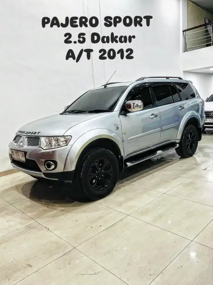 PAJERO SPORT 2.5 DAKAR A/T 2012 / 2013 mitsubishi silver fortuner