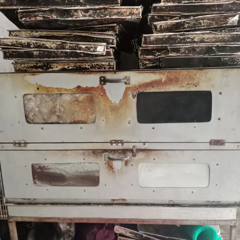 Oven gas bekas layak pakai