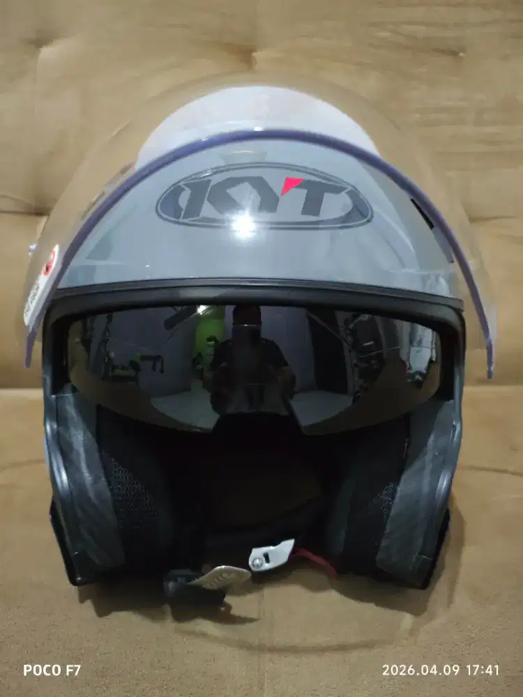 KYT TTR JET GREY GLOSSY