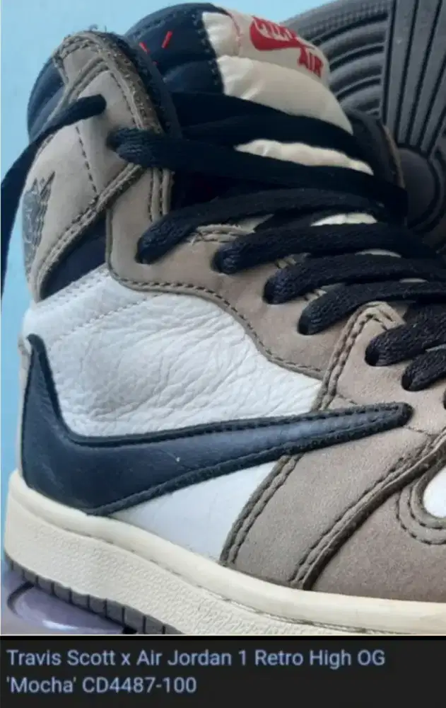 Nike TravisScoot x airJordan1 Retro High 0G Mocha