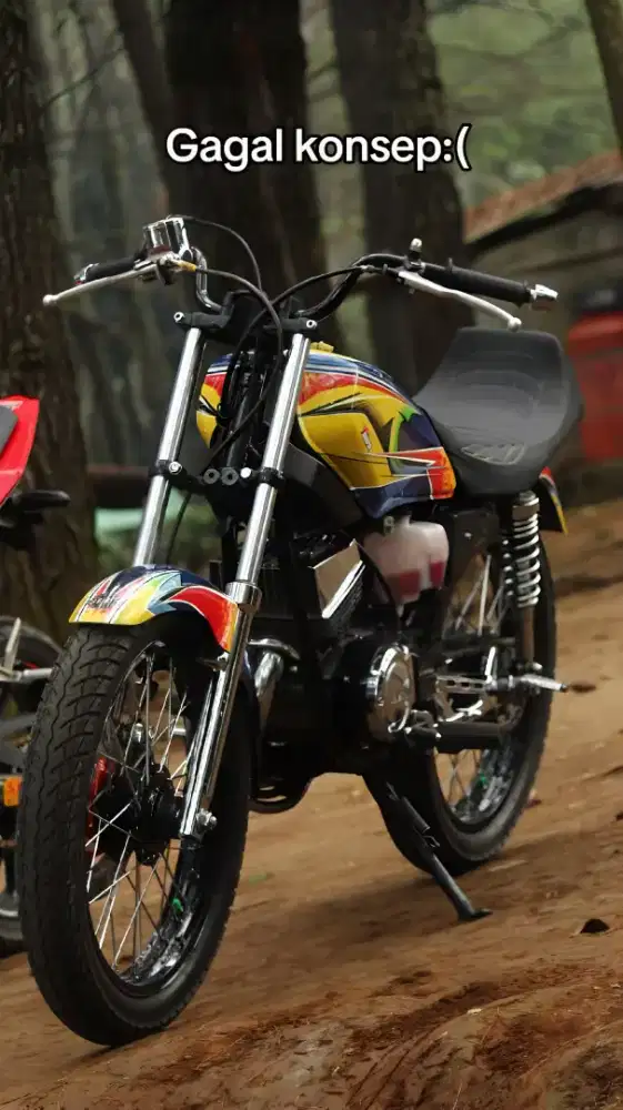 Yamaha Rk king tahun 2004 surat surat kumplit