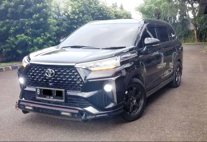 Toyota Veloz 1.5 Q CVT TSS 2021 Hitam - Tangan 1, Terawat, Siap Pakai