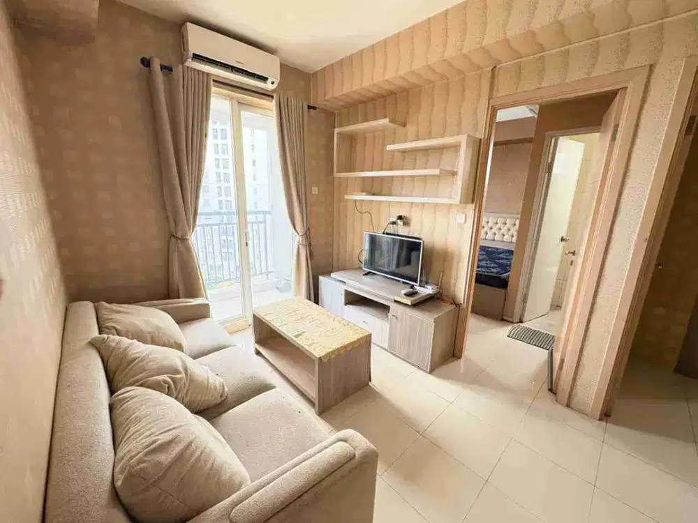 Sewa 3BR Furnished tower B apartemen Bassura City luas 65m