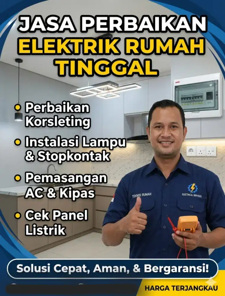 jasa perbaikan kelistrikan elektronik Bagian Rumah tinggal