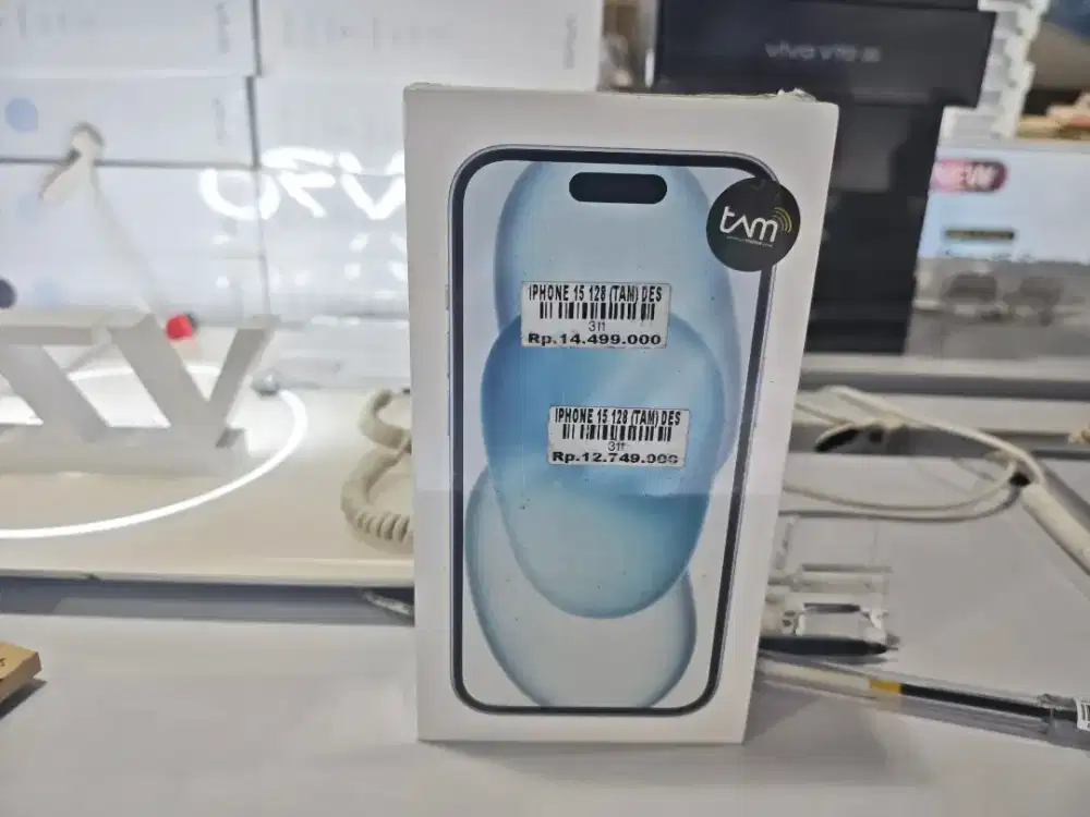 IPHONE 15 128GB NEW ATLANTIS DAHSYAT