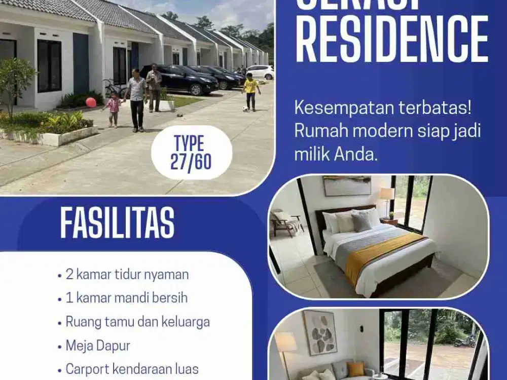 SERASI RESIDENCE perumahan subsidi