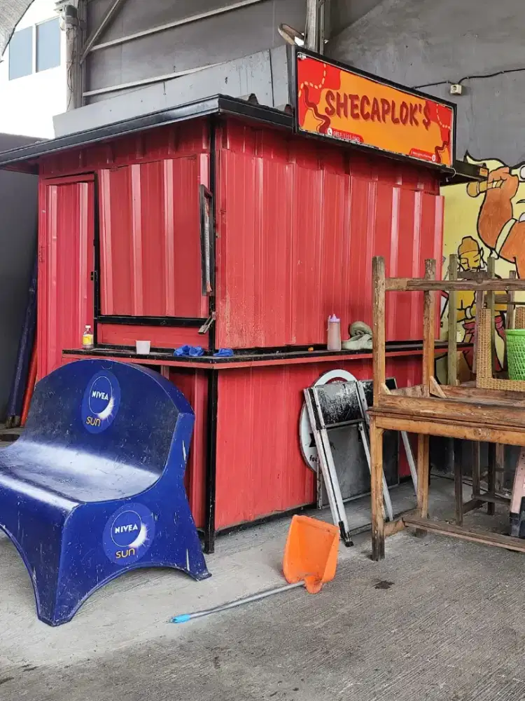 Dijual booth container