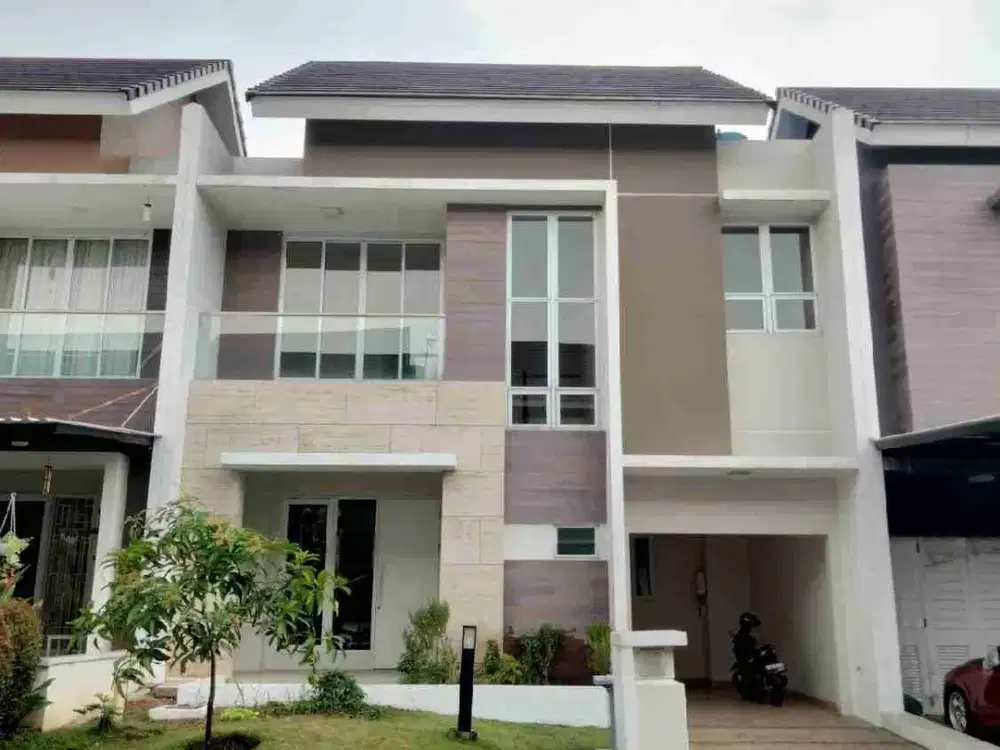 Dijual Rumah Modern Kontemporer Cluster Vivaldi Gading Serpong Tangerang