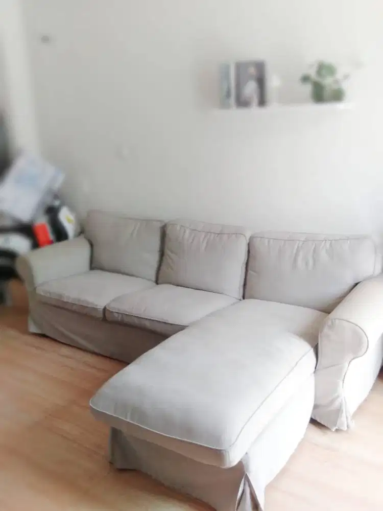 Jual Cepat Sofa Ektorp IKEA L Original preloved murah bagus