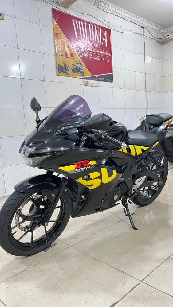 SUZUKI GSX R150 2018 PAJAK PANJANG 04-27 SURAT READY PLAT B