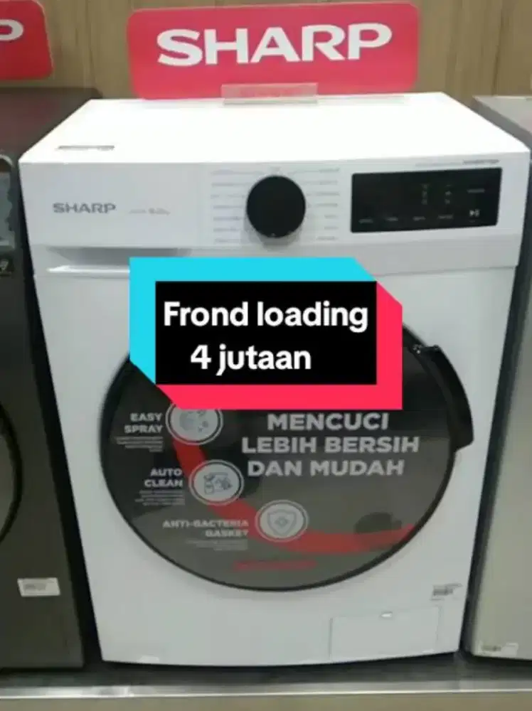 Mesin cuci sharp 1 tabung