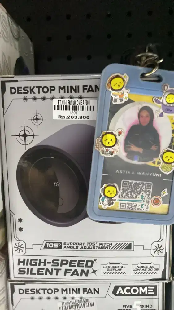 MINI FAN ACOME AF001