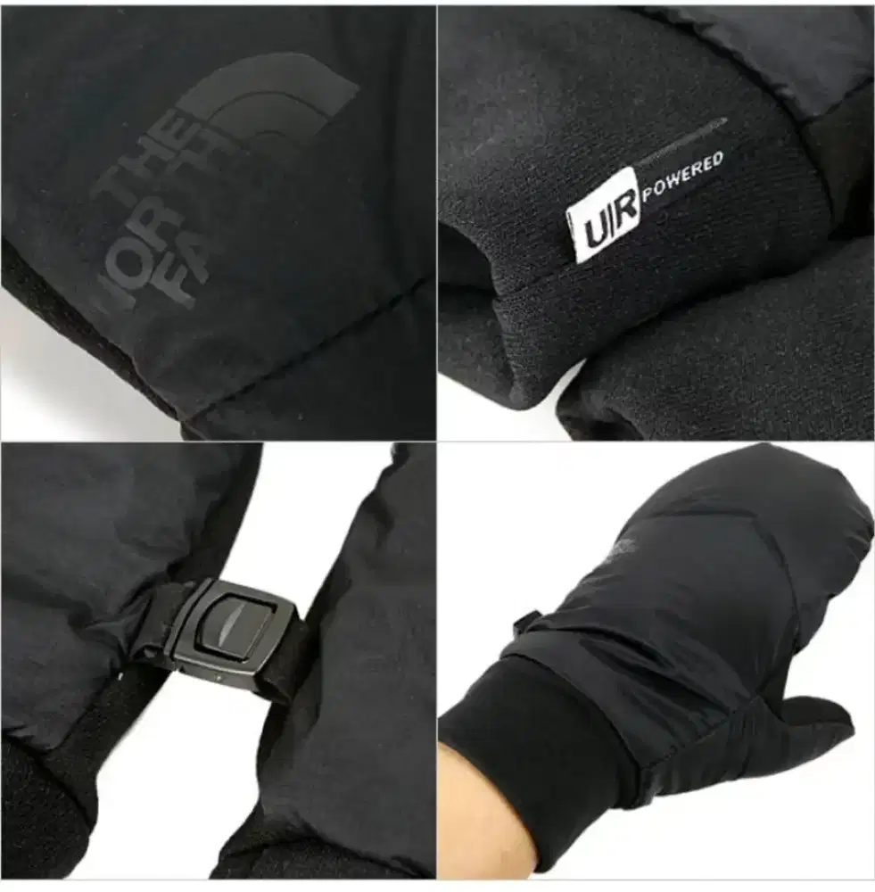 Sarung tangan THE NORTHFACE U|R Powered Explorer berbantalan