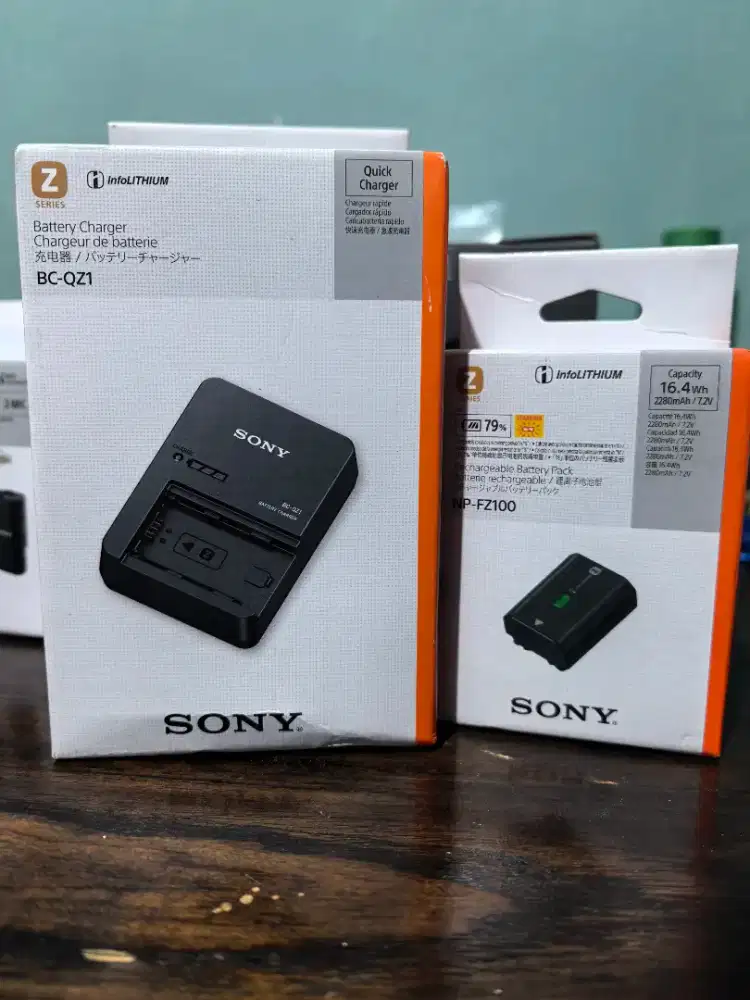 Satu Paket Charger Sony dan Battery Sony
