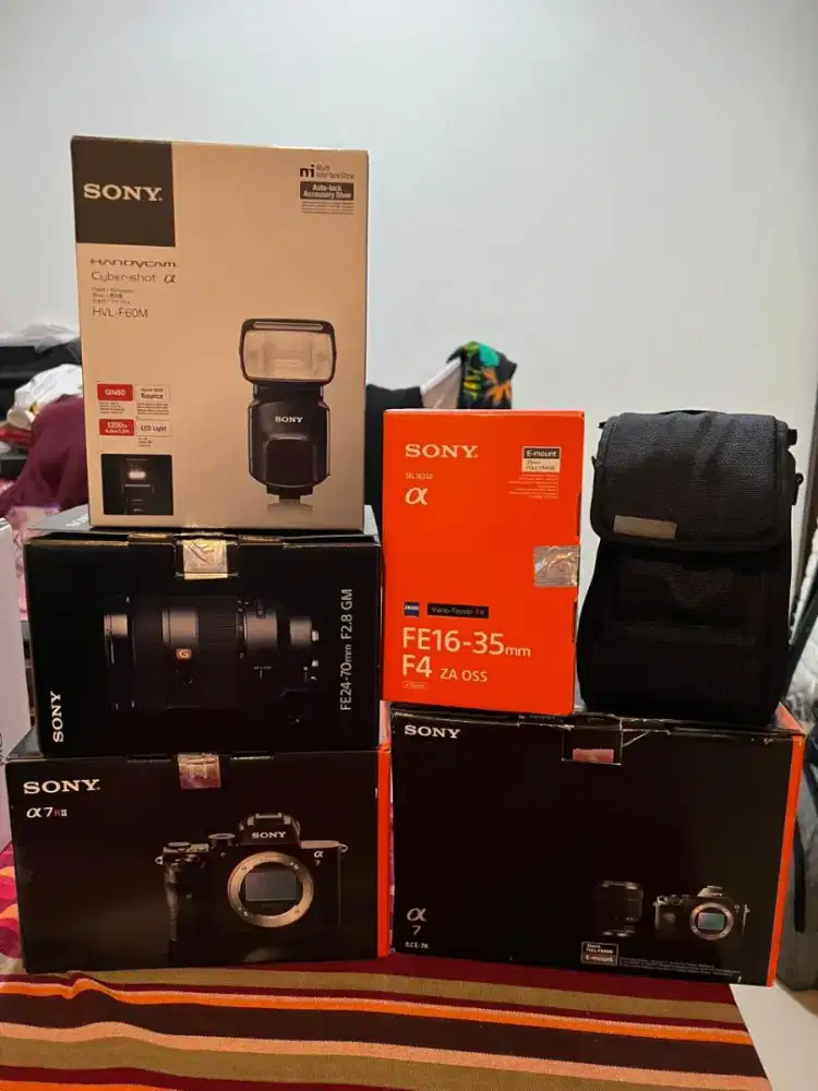 Dijual Satu Set alat camera profesiona