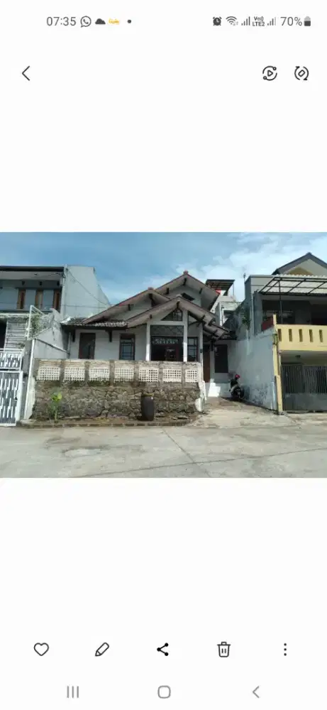 Rumah Pribadi area Kota Bandung stategis