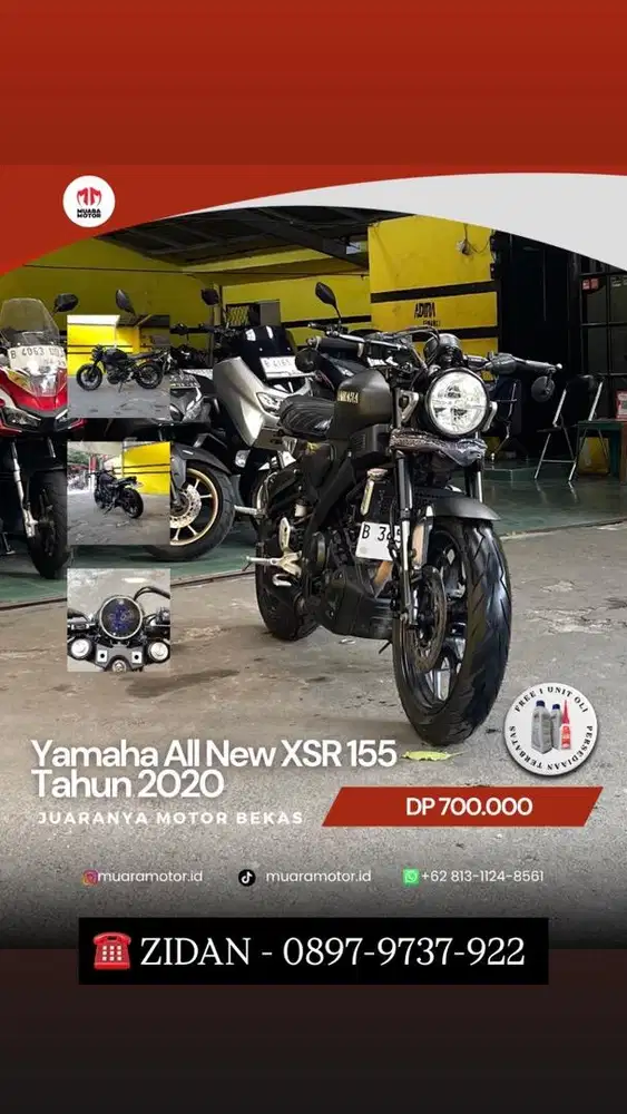 YAMAHA ALL NEW XSR 155 2020 SIAP PAKAI !!!