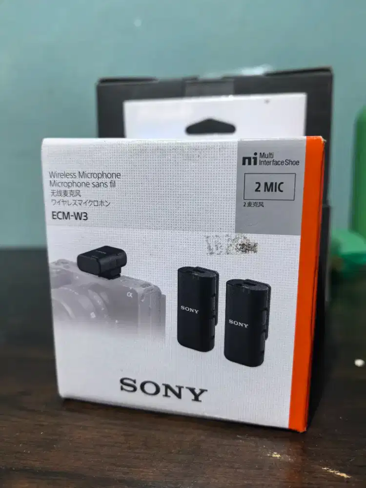 Wireless Microphone Sony ECM-W3