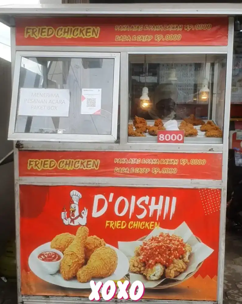 Grobak Booth serbaguna