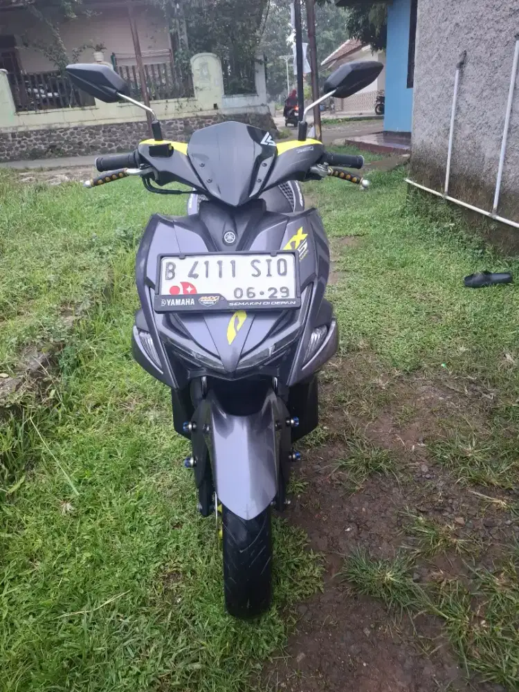 Yamaha aerox 155 tahun 2019 ss lengkap
