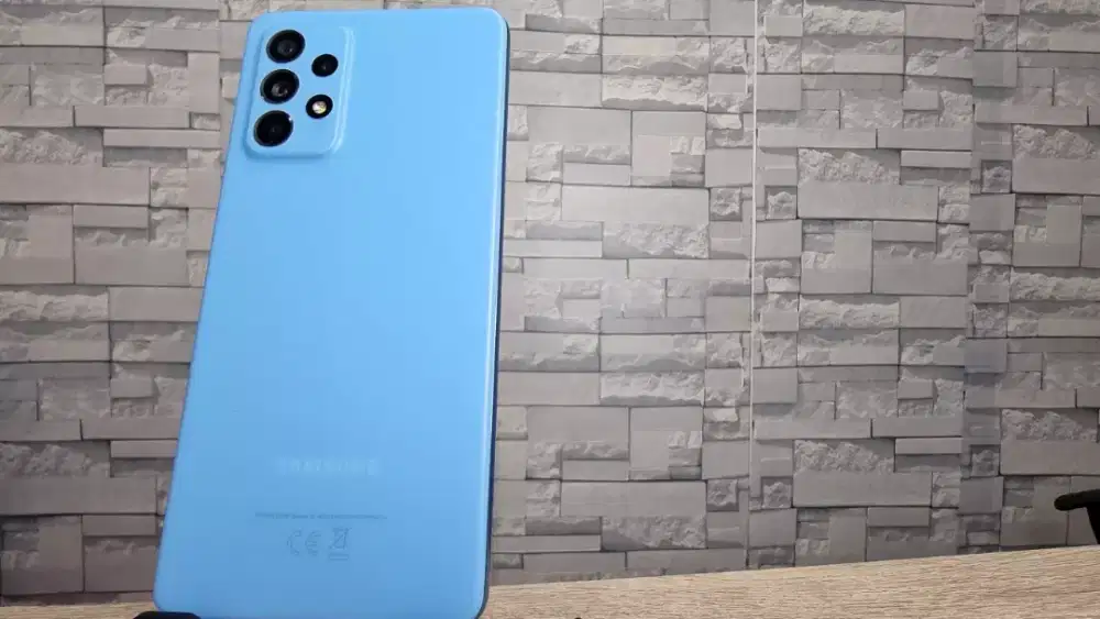 Dijual cepat samsung A52 8/156 warna blue