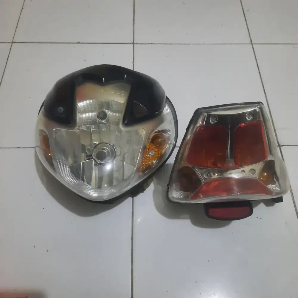 lampu set depan belakang kawasaki athlete