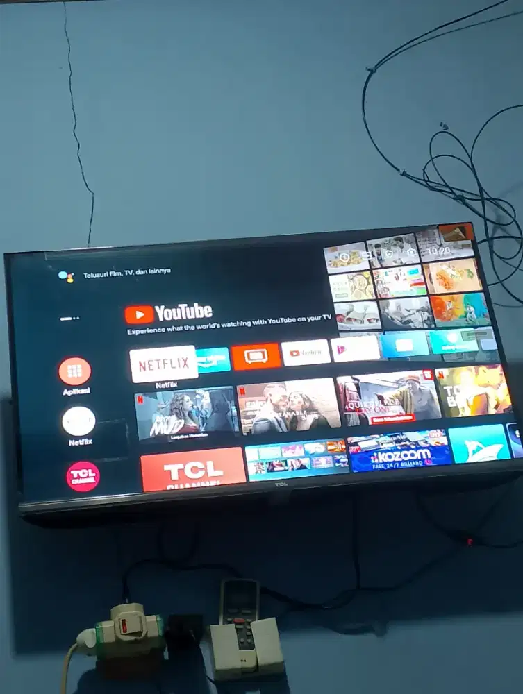 Dijual android tv TCL 32 inc inc sdh normal mulul nominus