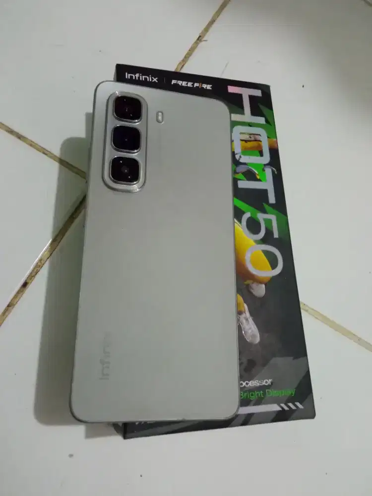 Infinix hot 50 ram 8/128 nfc original lengkap garansi On