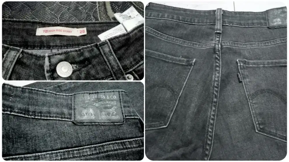 LEVI'S_ 721 High Rise Skiny