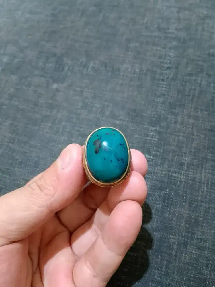Cincin Bacan Ring Perak Size 8