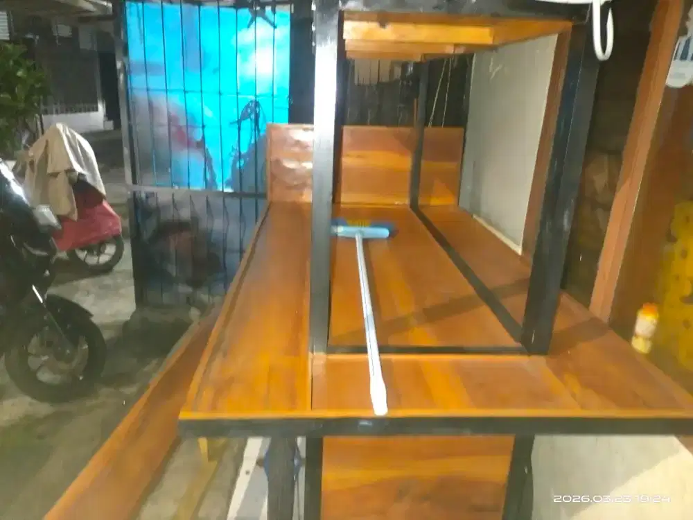 Jual gerobak angkringan baru pake 1 bulan