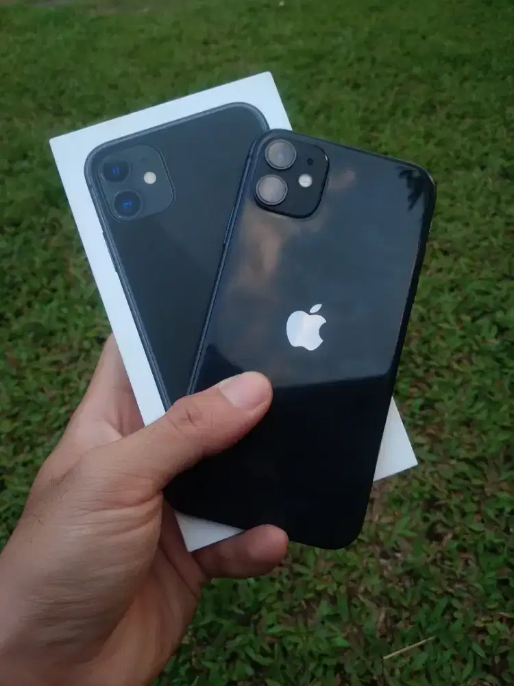 JUAL HP IPHONE 11 64GB EX IBOX FULLSET SECOND LIKE NEW