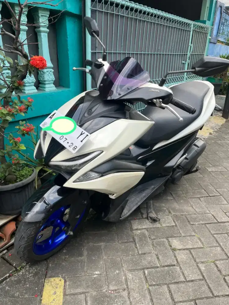 Yamaha Aerox 155 2018 Putih Mulus Siap Pakai Pajak Hidup